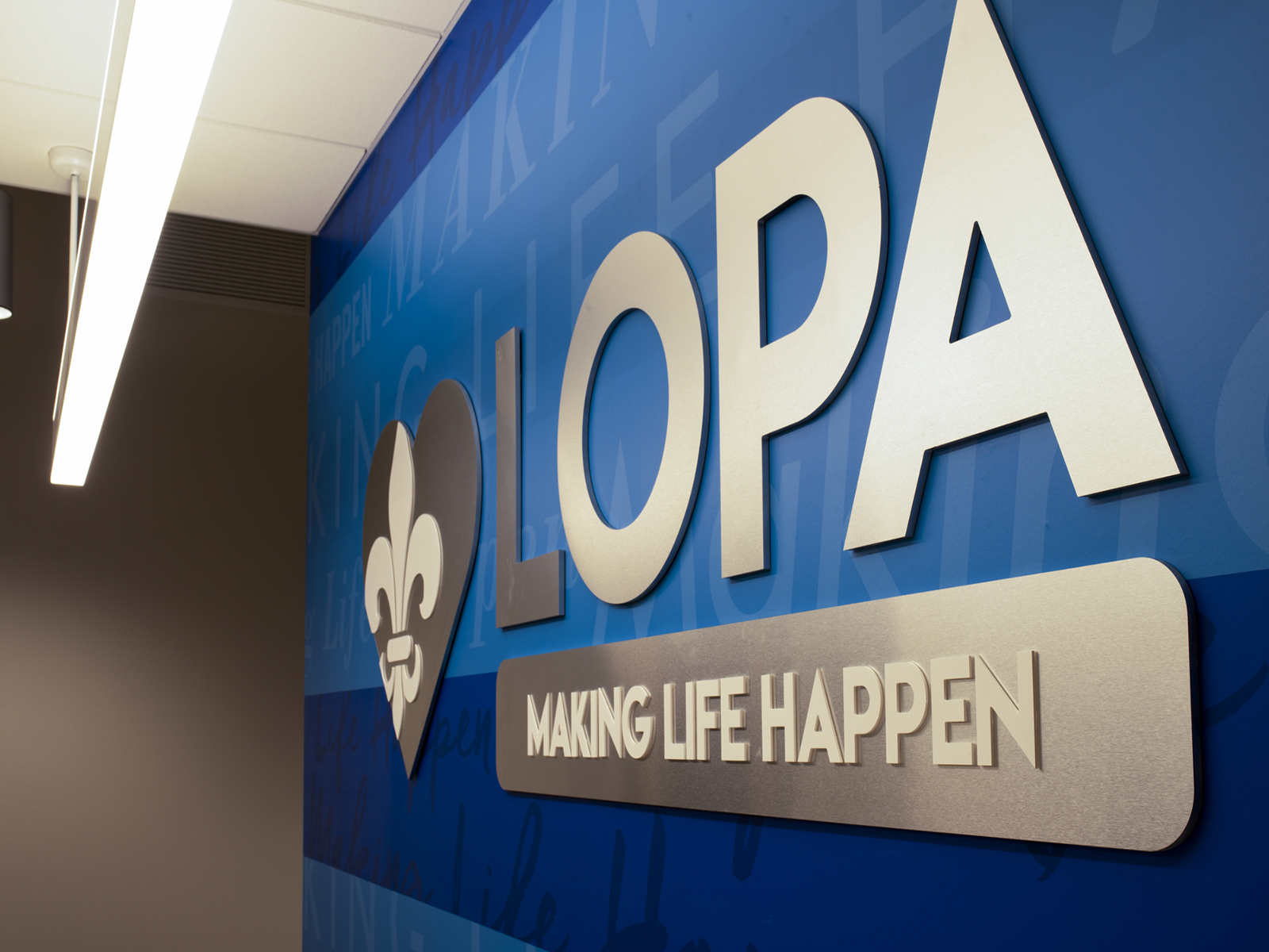 Louisiana Organ Procurement Agency (LOPA) - Wayfinding