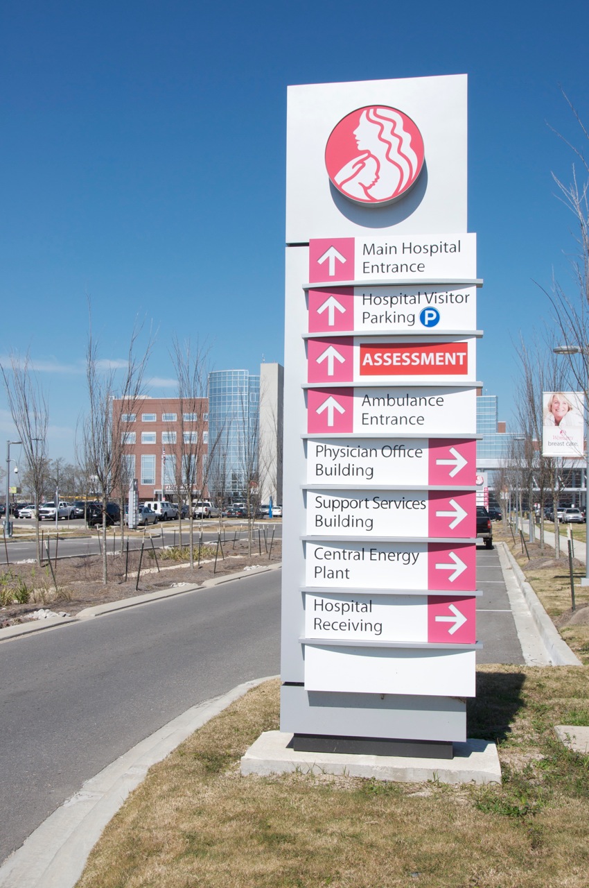Woman's Hospital, New Campus - Wayfinding